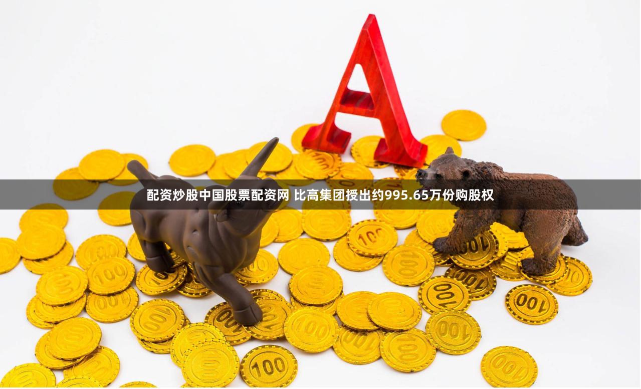 配资炒股中国股票配资网 比高集团授出约995.65万份购股权