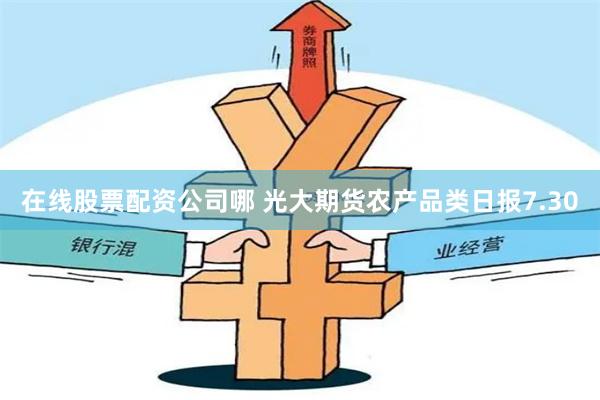 在线股票配资公司哪 光大期货农产品类日报7.30