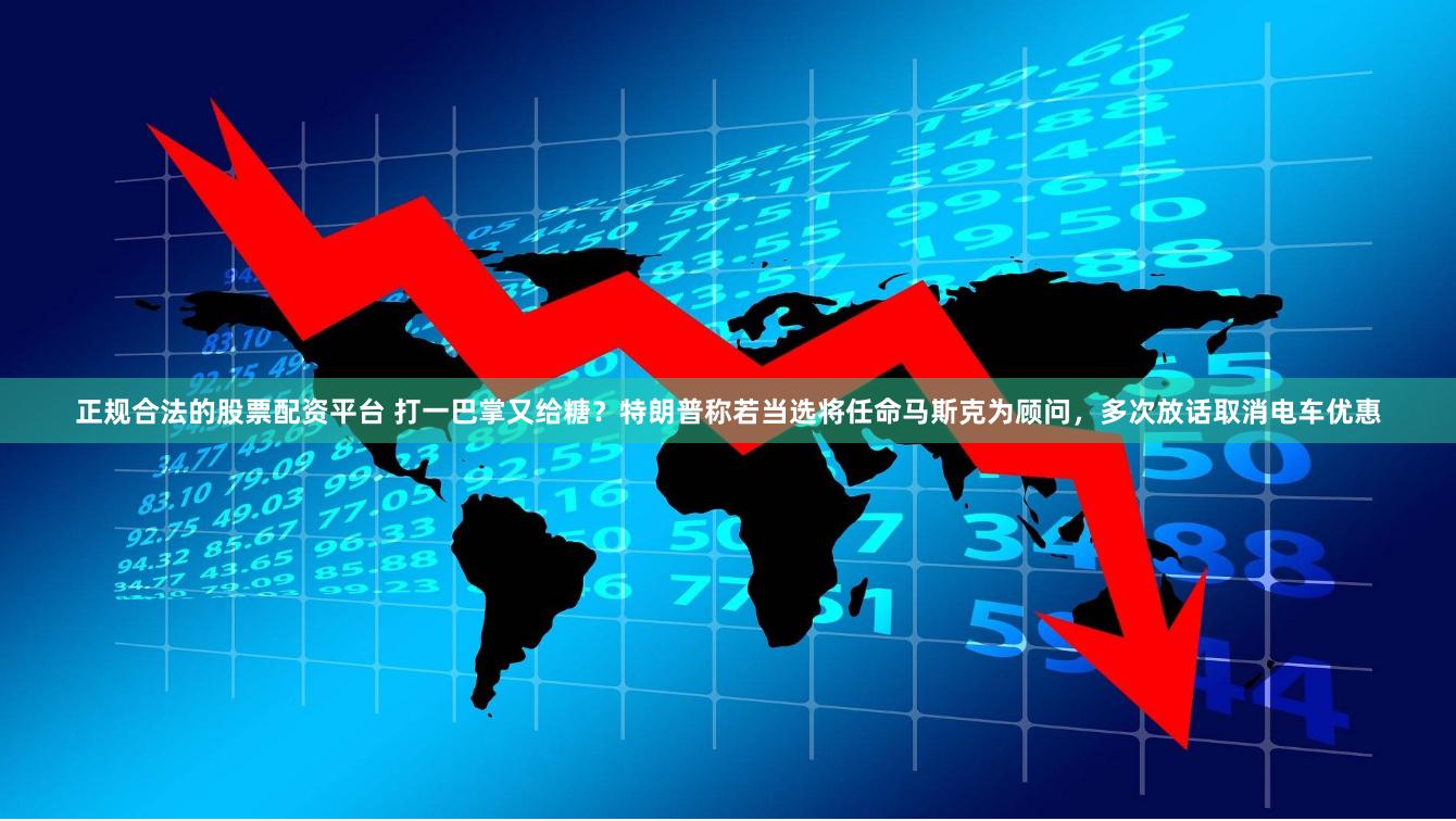 正规合法的股票配资平台 打一巴掌又给糖？特朗普称若当选将任命马斯克为顾问，多次放话取消电车优惠