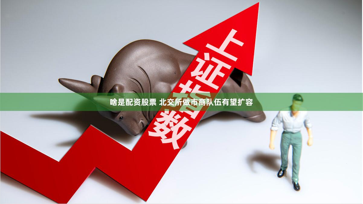 啥是配资股票 北交所做市商队伍有望扩容