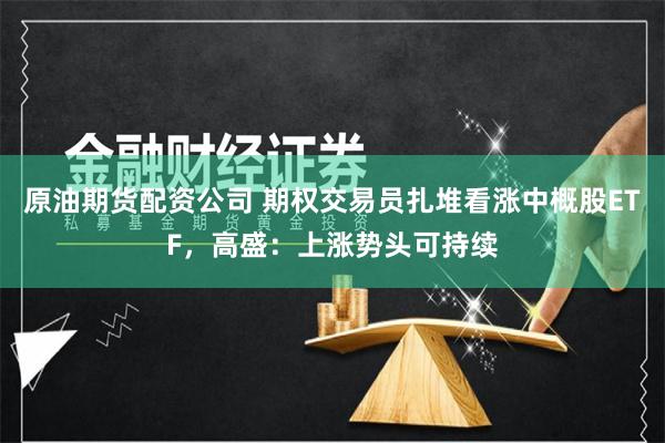 原油期货配资公司 期权交易员扎堆看涨中概股ETF，高盛：上涨势头可持续