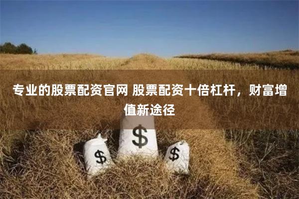 专业的股票配资官网 股票配资十倍杠杆，财富增值新途径